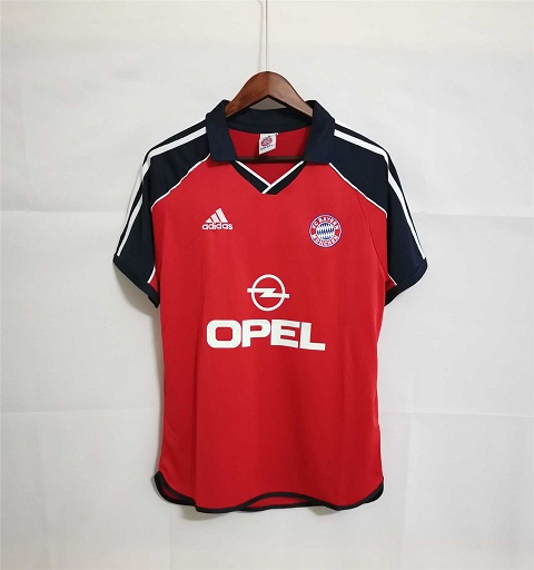 AAA Quality Bayern Munich 00/01 Home Soccer Jersey